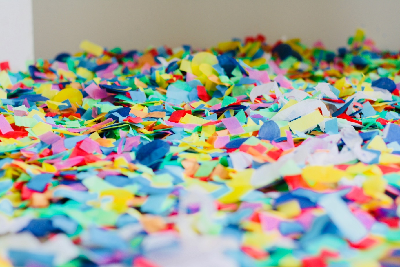 Colorful Paper Shreds